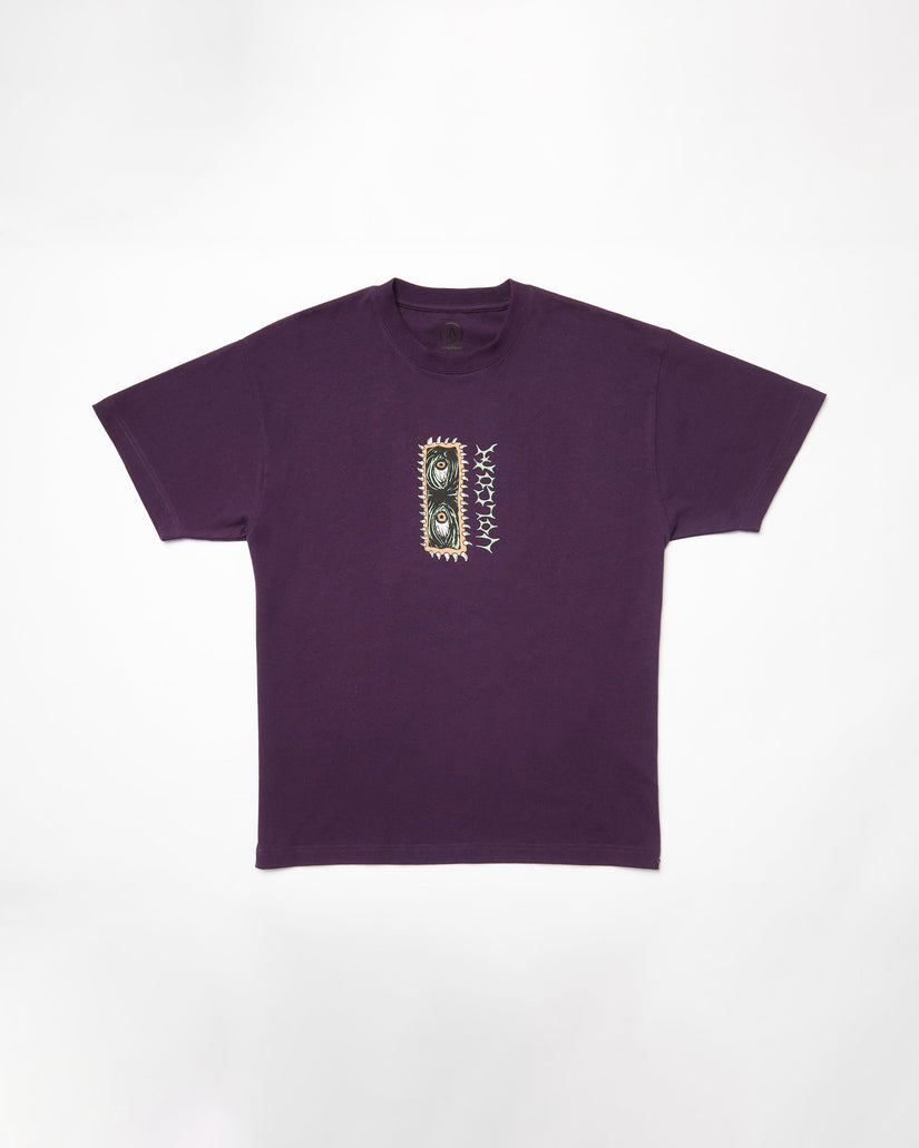 Eye Rust T-shirt - GRAPE ROYALE