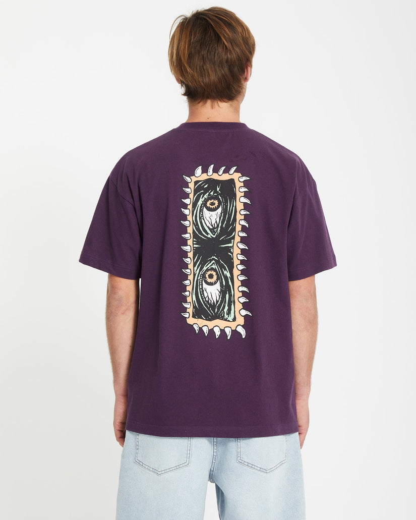Eye Rust T-shirt - GRAPE ROYALE