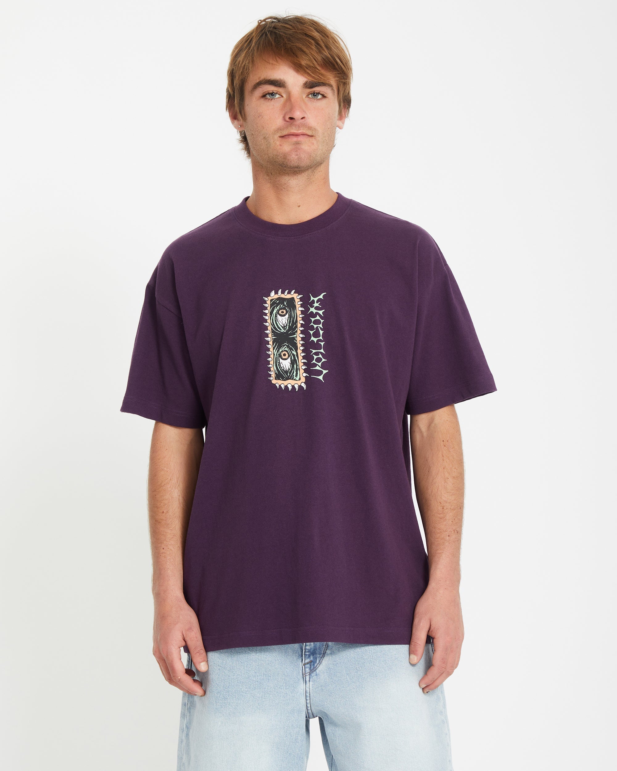 Eye Rust T-shirt - GRAPE ROYALE