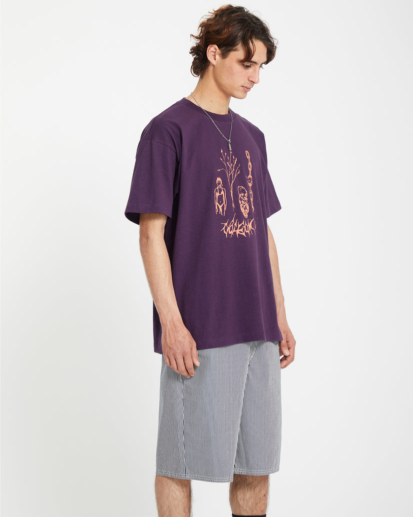 Poetic Dess T-shirt - GRAPE ROYALE