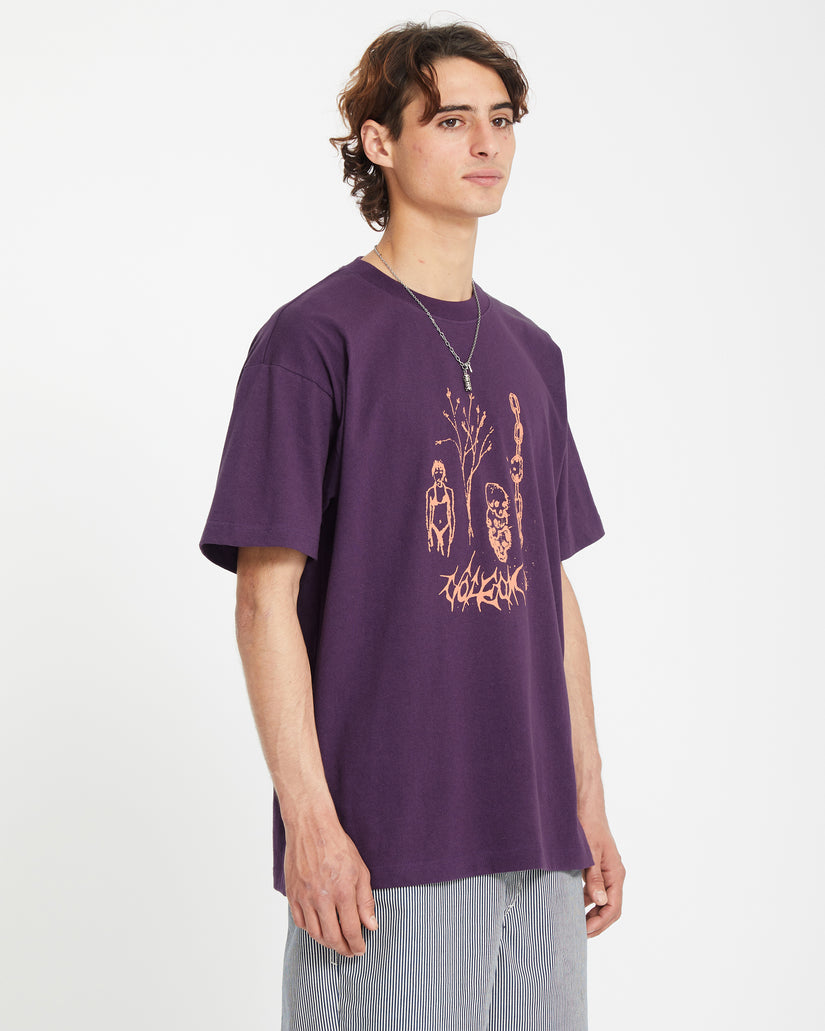 Poetic Dess T-shirt - GRAPE ROYALE