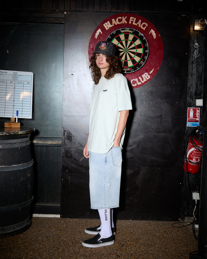 Pistol Stone T-Shirt - Pale Aqua