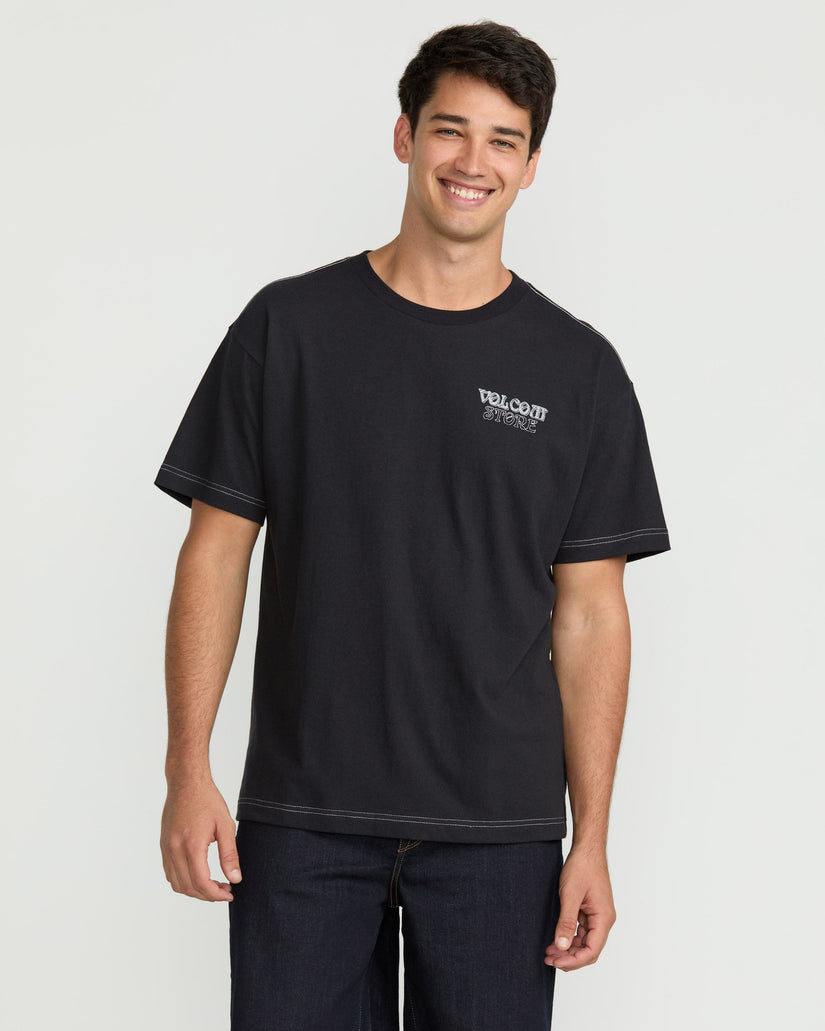 Timewave T-Shirt - Antique Black