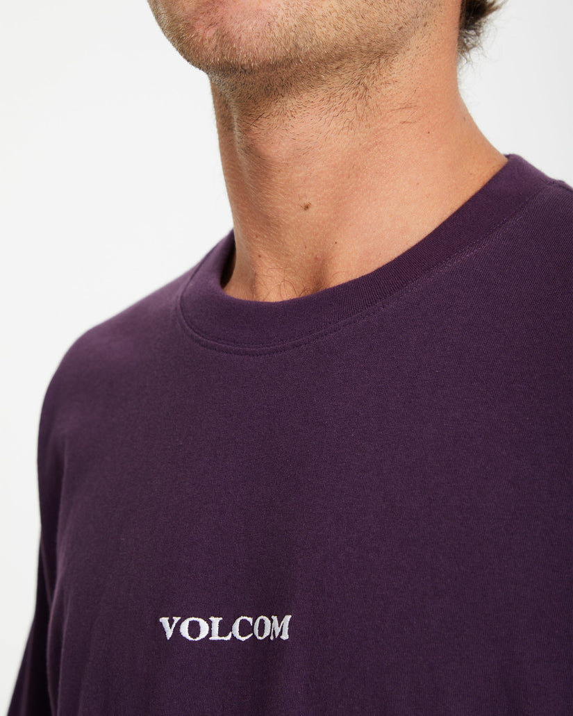 Volcom Stone T-shirt - GRAPE ROYALE