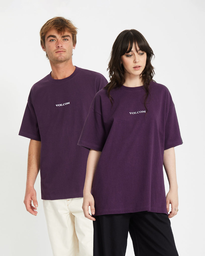 Volcom Stone T-shirt - GRAPE ROYALE