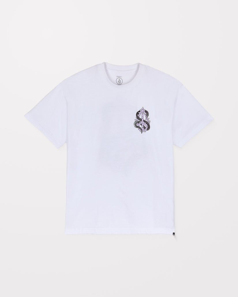 Snake Peace T-Shirt - White