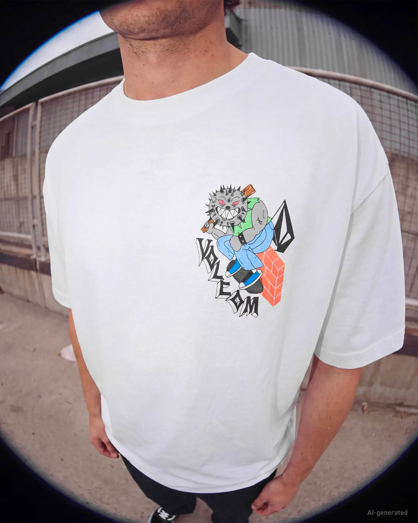 Sk8 Break T-Shirt - White