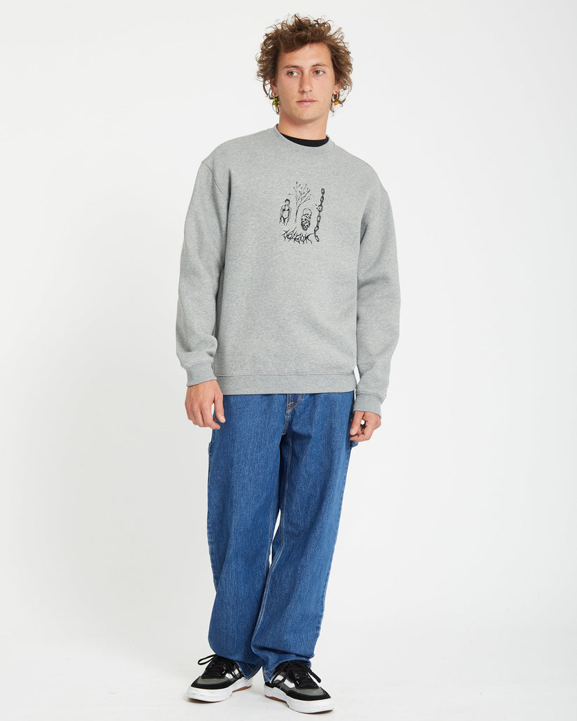 Noder Pullover - HEATHER GREY