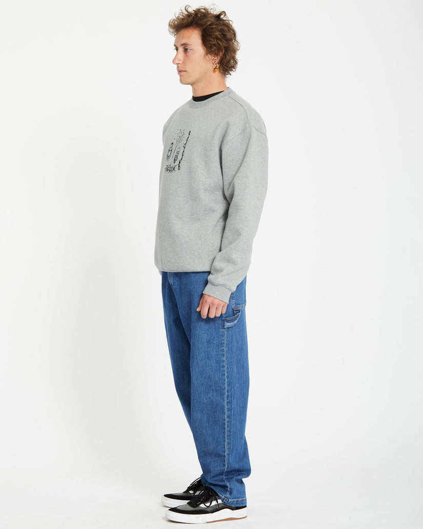 Noder Pullover - HEATHER GREY