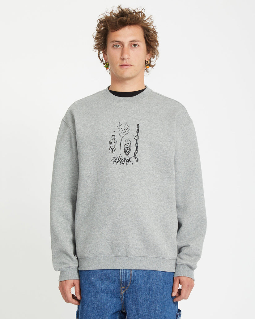Noder Pullover - HEATHER GREY