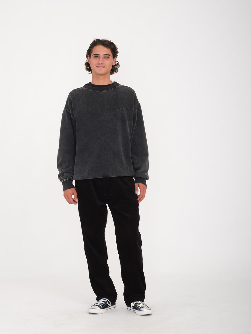 Acid Wall Sweatshirt - BLACK