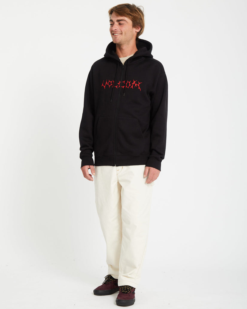 Watanite Full Zip Kapuzenpullover - BLACK