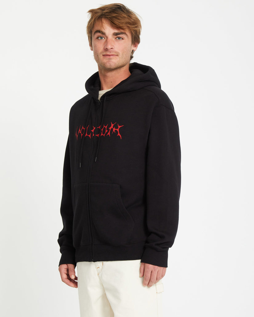 Watanite Full Zip Kapuzenpullover - BLACK