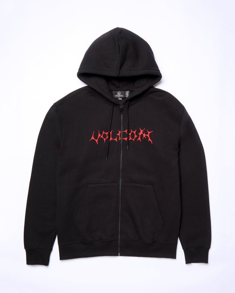 Watanite Full Zip Kapuzenpullover - BLACK