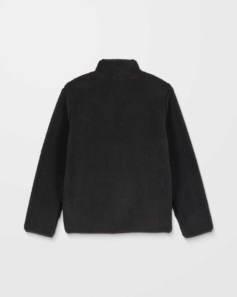 Storm Stone Zip Sweatshirt - Asphalt Black