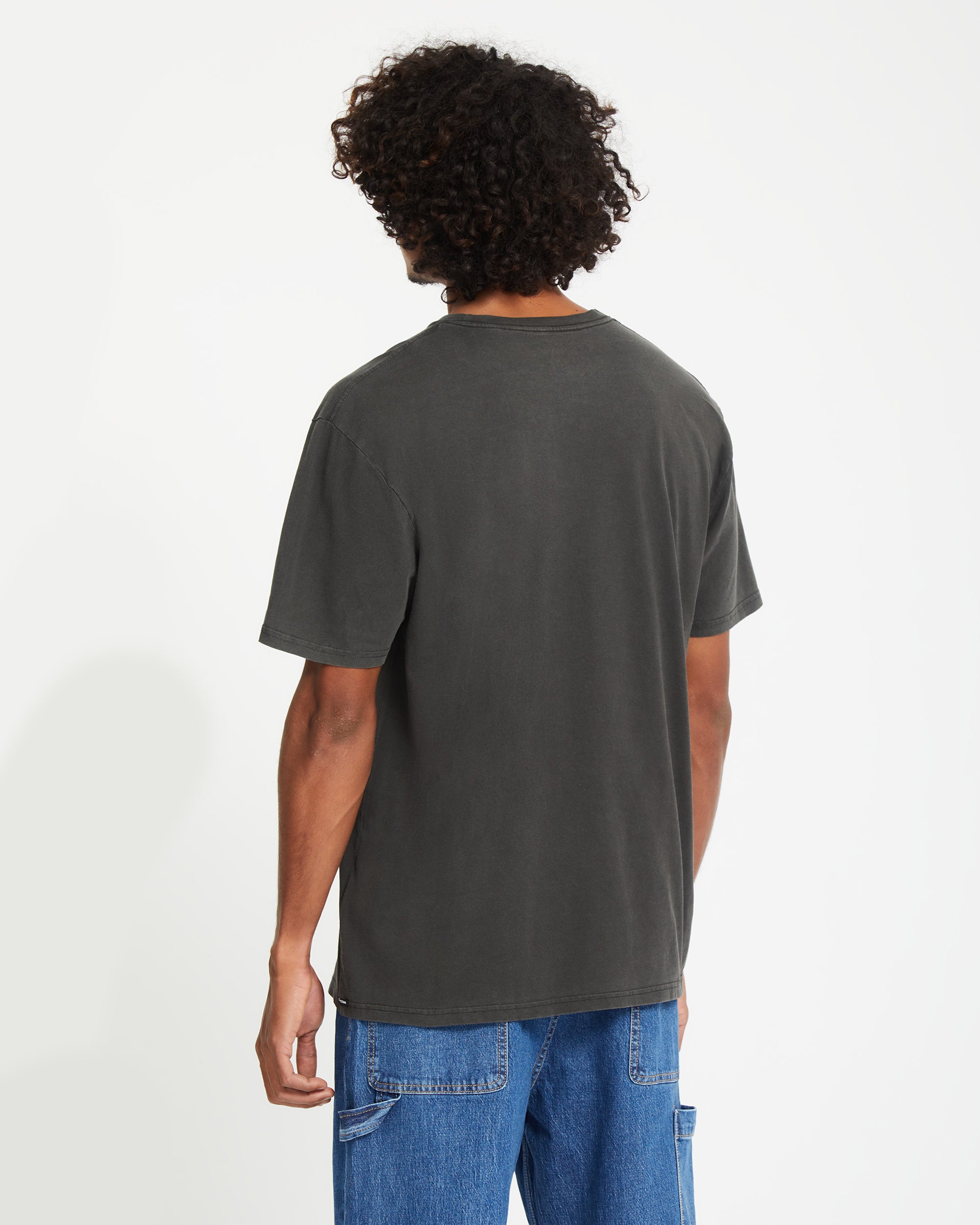 Volcom Herren Crisp Stone T-Shirt – Basic Fit, Kurzarm – 1er Pack, Mit Original-Logo Print