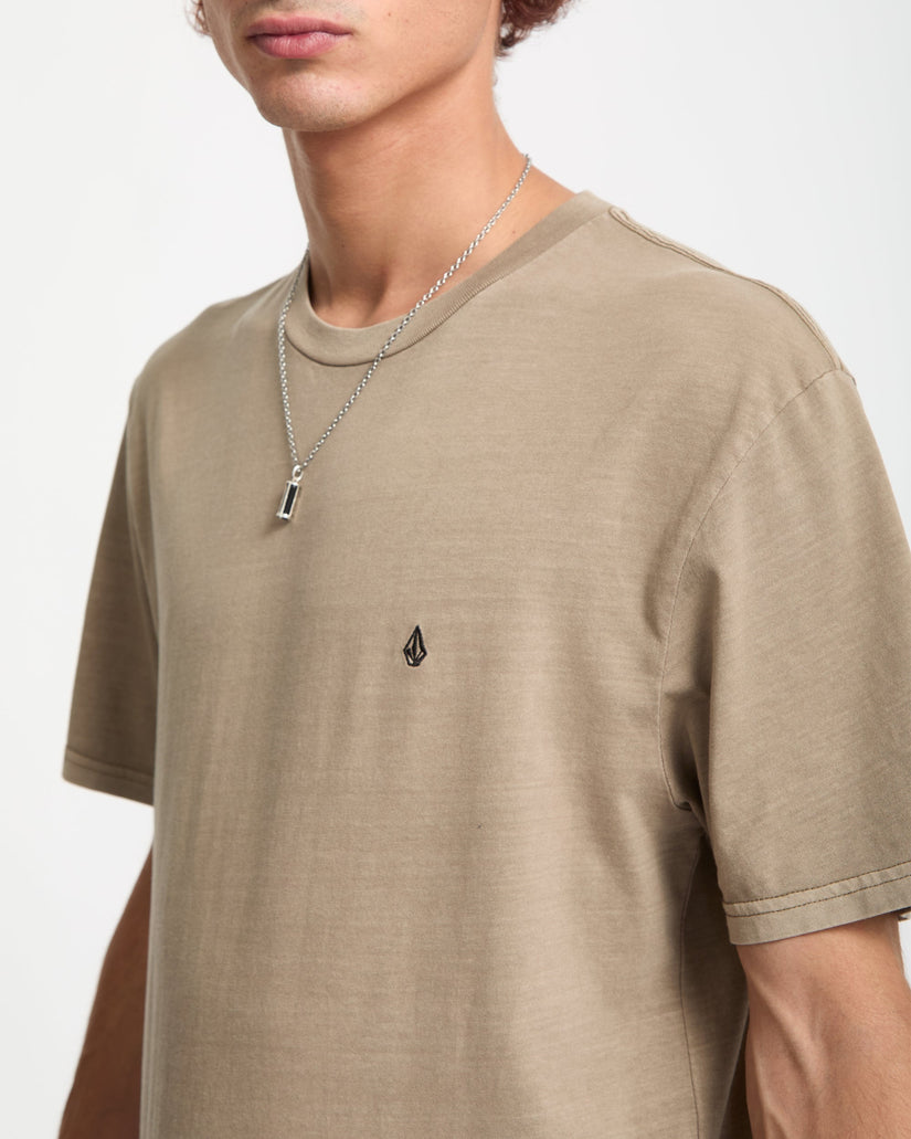 Solid Stone T-Shirt - Brindle