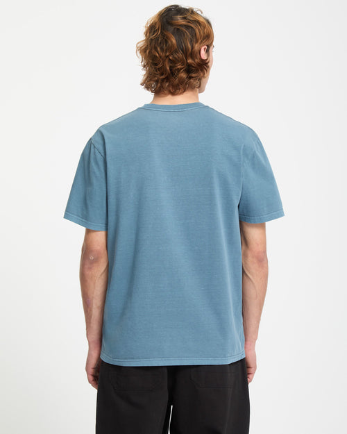 Solid Stone T-Shirt - Blue Wash