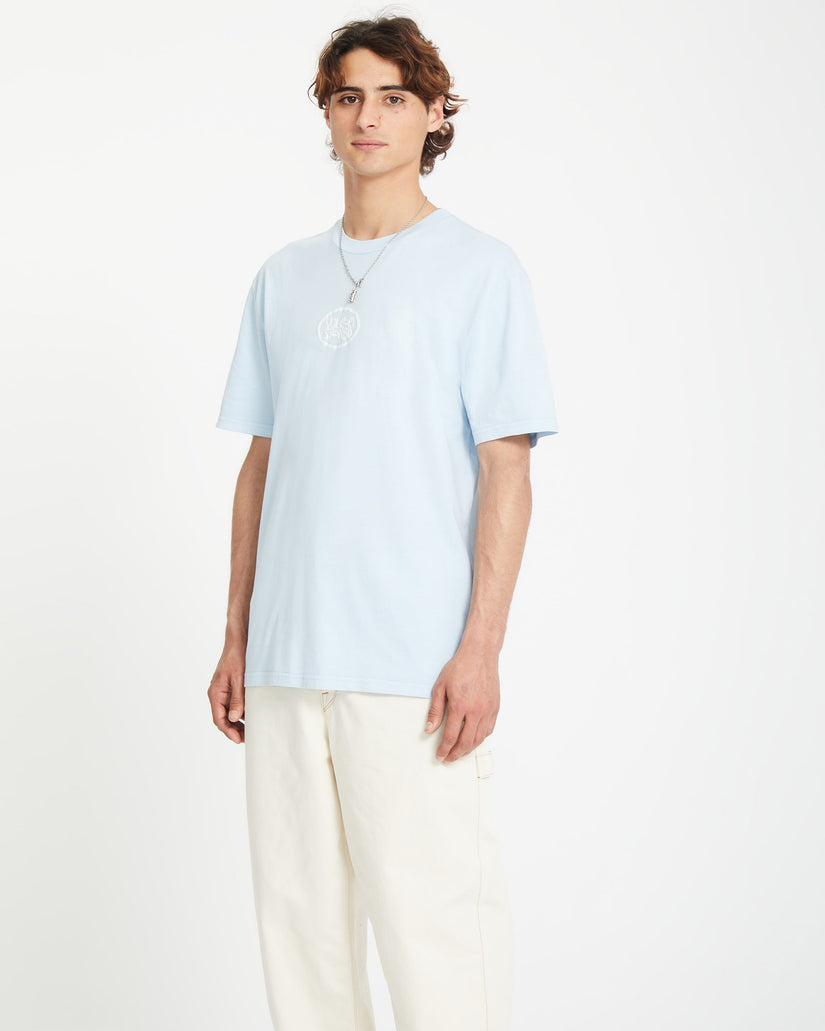 Handstone T-shirt - CAROLINA BLUE