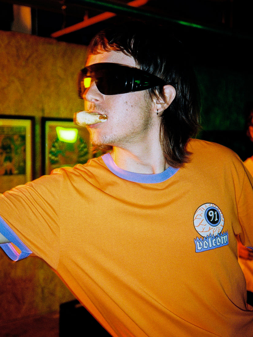 Nando Von Arb Ringer T-Shirt - CARROT