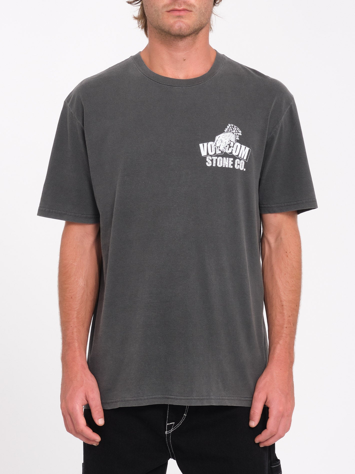 Pistol Stone Tank Top - HEATHER BLACK - Men - Volcom Europe