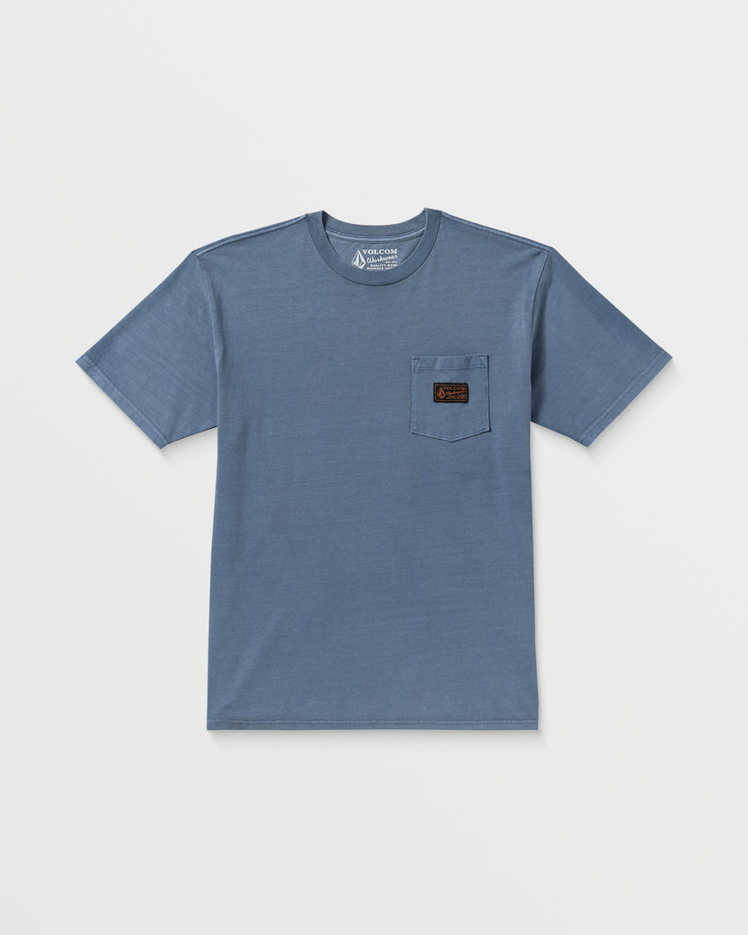 Workwear Certified Pocket T-Shirt - Blue Wash