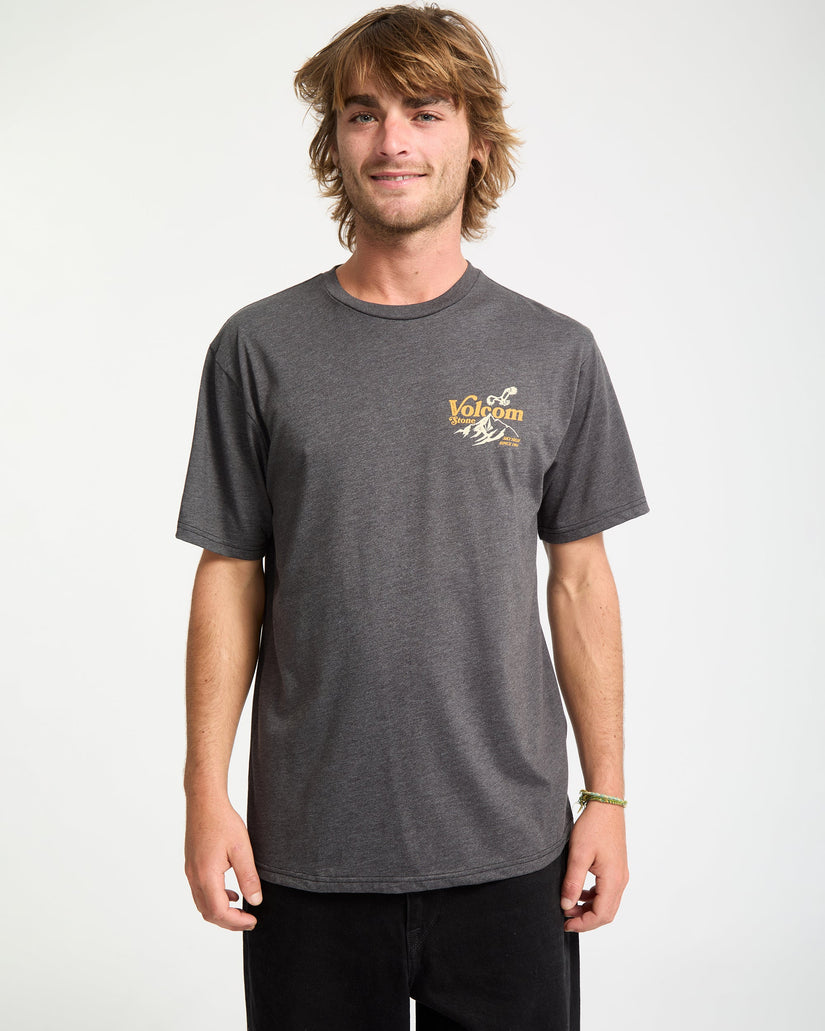 Back Country T-Shirt - Heather Black