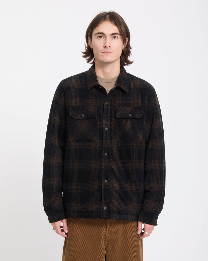 Bowered II Hemdjacke - Cacao