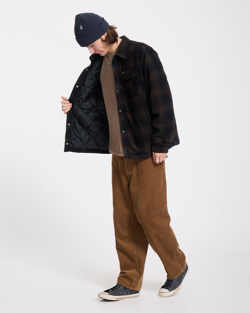 Bowered II Hemdjacke - Cacao