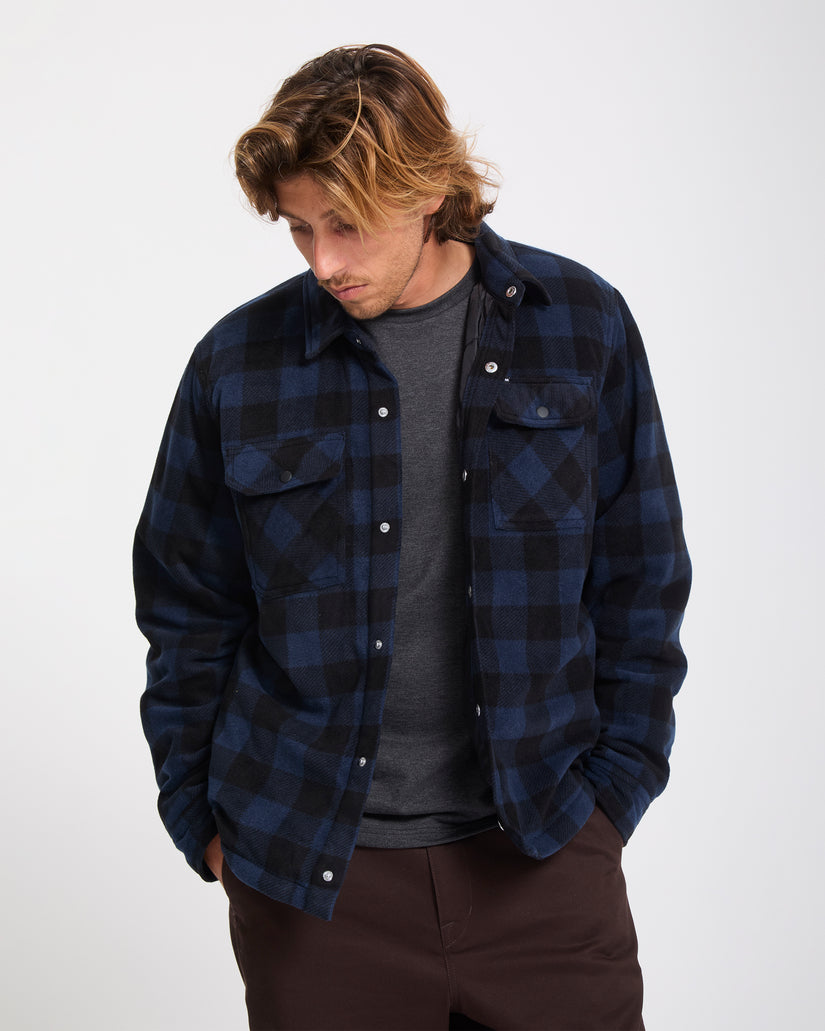 Bowered II Hemdjacke - Marine