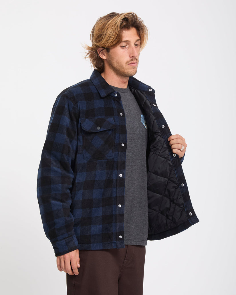 Bowered II Hemdjacke - Marine