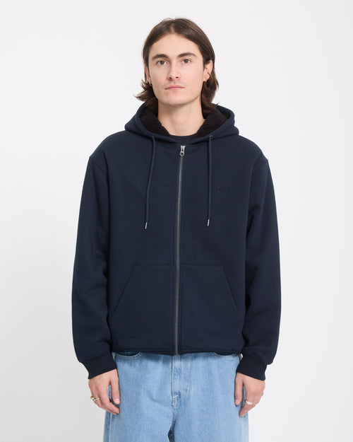 Single Stone Zip Sherpa Hoodie