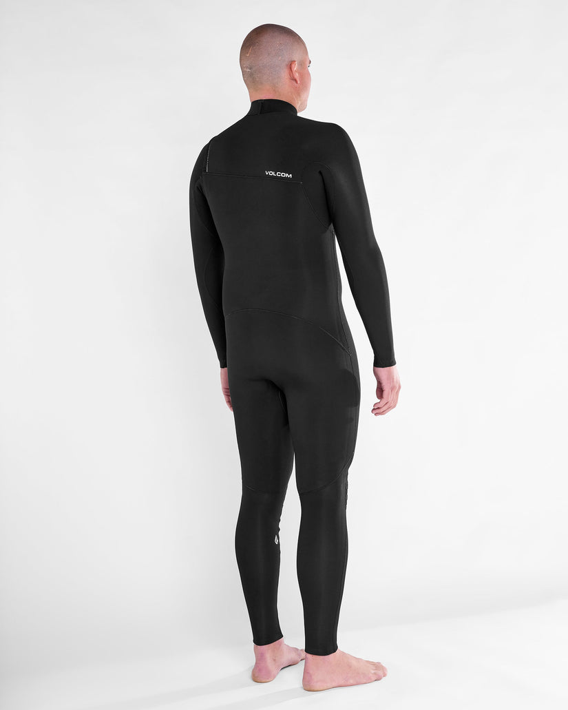 Modulator 4/3Mm Neoprenanzug mit Brustreißverschluss - Black