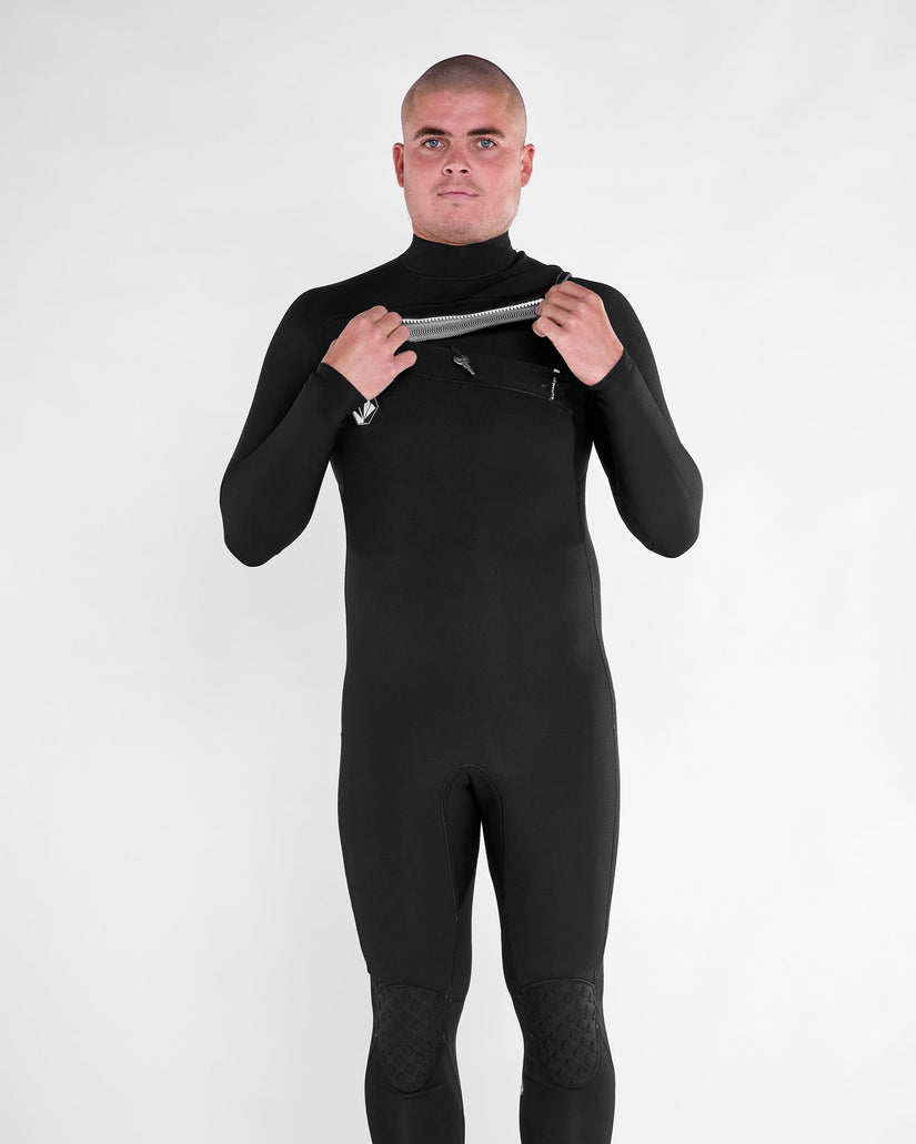 Modulator 4/3Mm Neoprenanzug mit Brustreißverschluss - Black