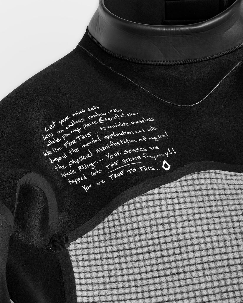 Modulator 3/2Mm Long Sleeve Back Zip Full Neoprenanzug - Black
