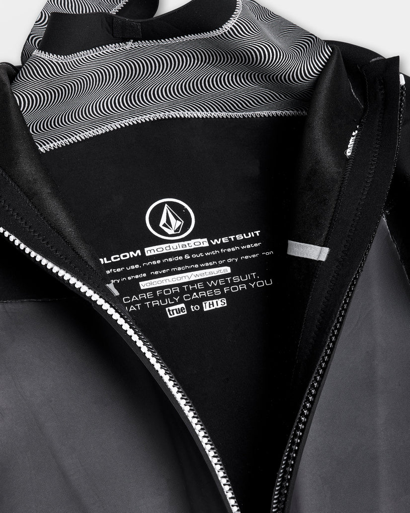 Modulator 3/2Mm Long Sleeve Back Zip Full Neoprenanzug - Black