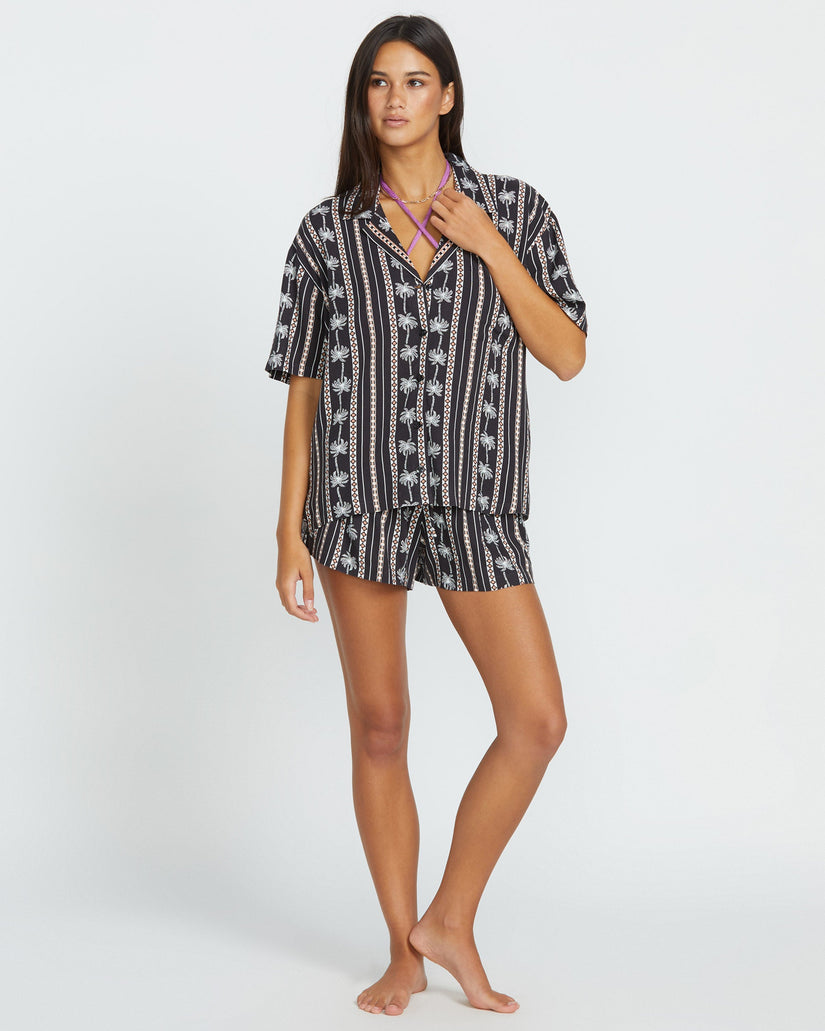 Sun Stunner Top - BLACK COMBO
