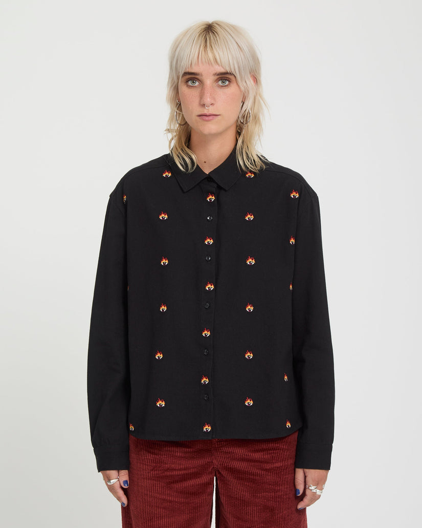 Ozzy Hemd - Black