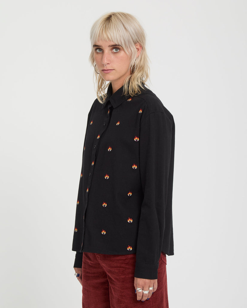 Ozzy Hemd - Black