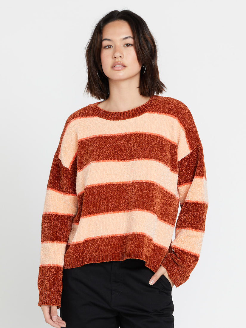 Bubble Tea Pullover - NUTMEG
