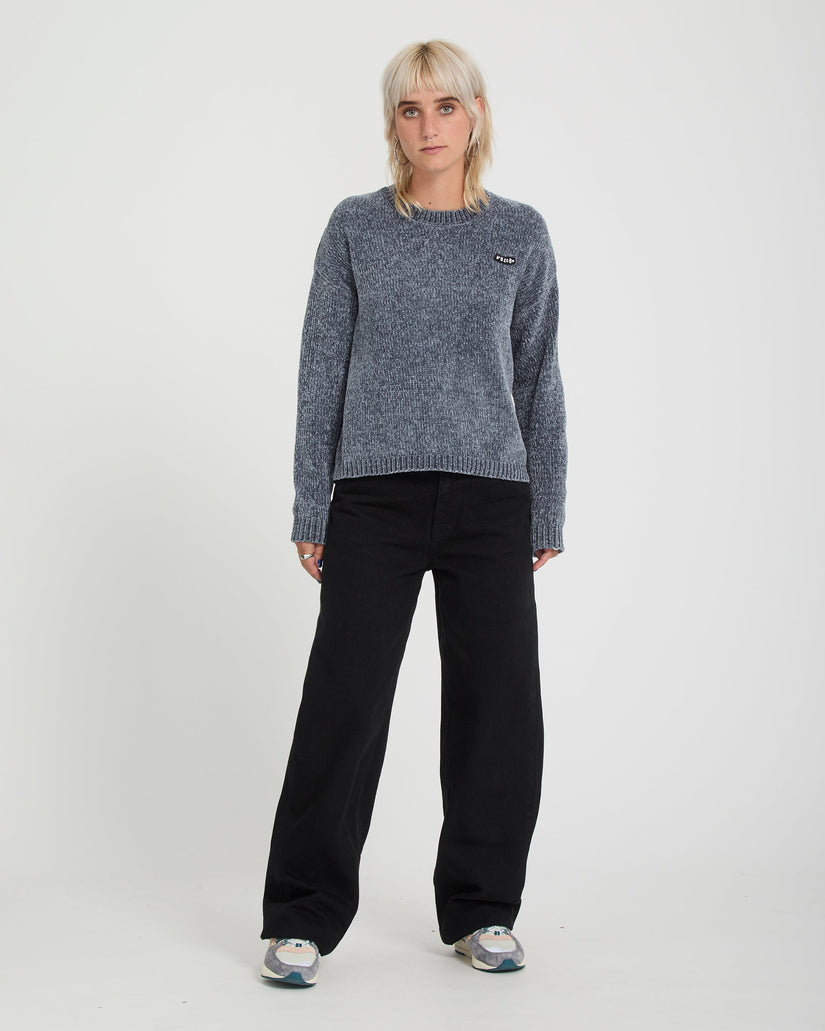 Bubble Tease Pullover - Storm Blue