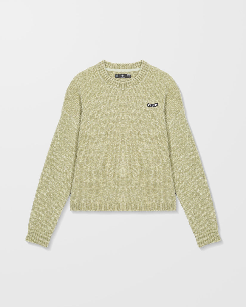Bubble Tease Pullover - Green Tea