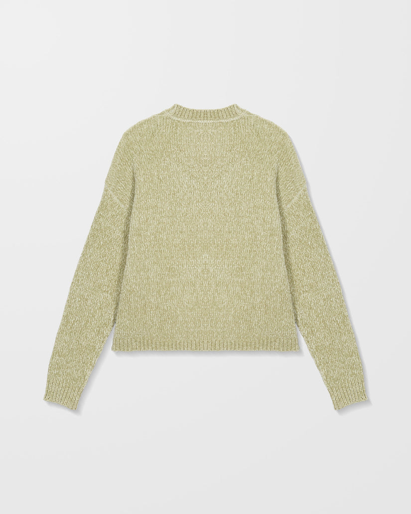 Bubble Tease Pullover - Green Tea
