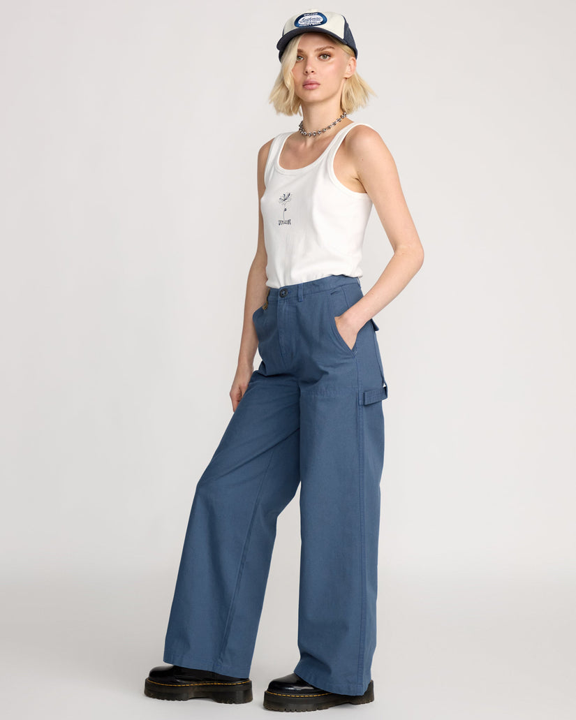 Full Cut Workwear Hose - Harbor Blue