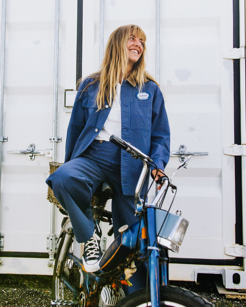 Full Cut Workwear Hose - Harbor Blue