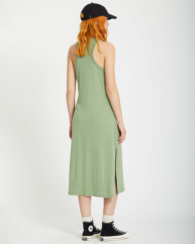 Stonelight Kleid - GRASS GREEN