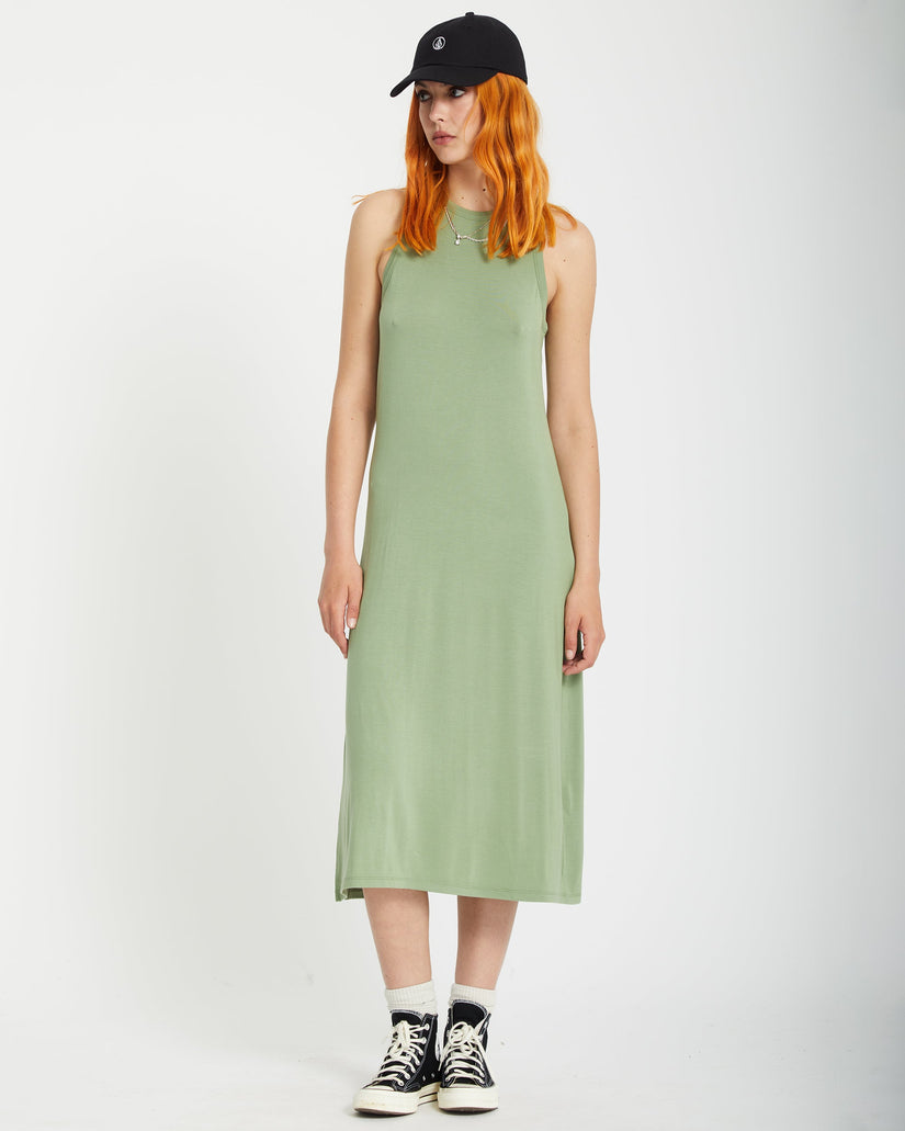 Stonelight Kleid - GRASS GREEN