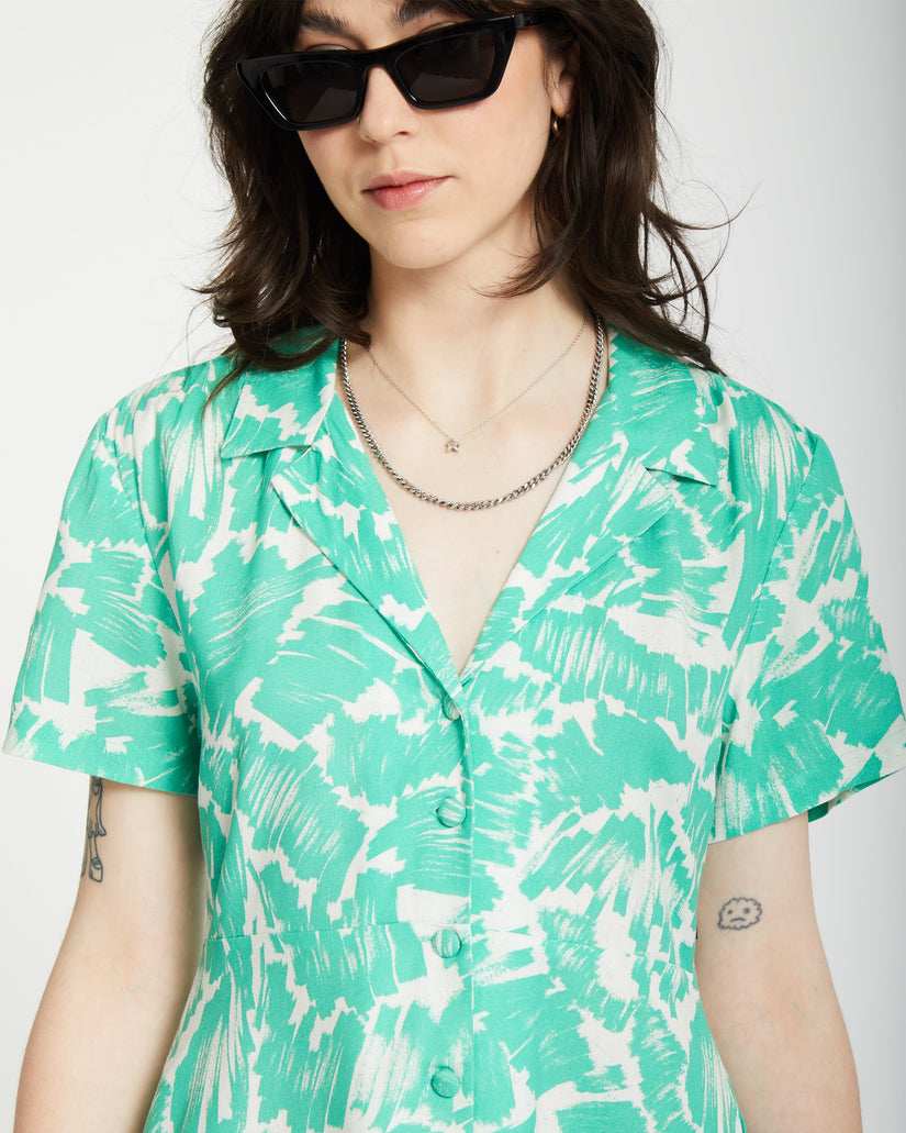 Alix Shirt Kleid - JADE