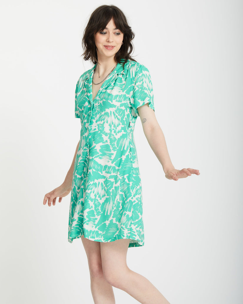 Alix Shirt Kleid - JADE