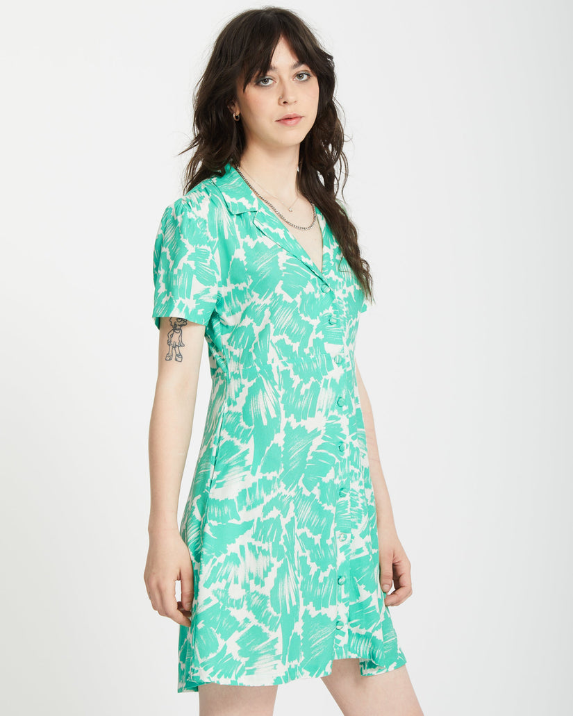 Alix Shirt Kleid - JADE